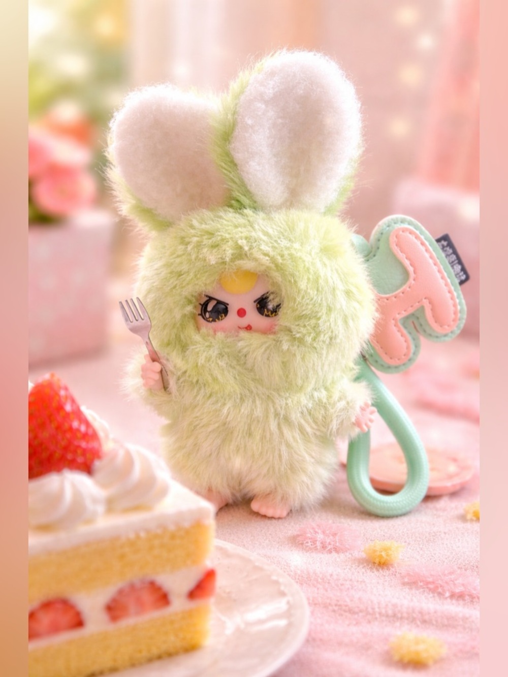 Baby Three Super Mini Bunny Letter H Special Eyes